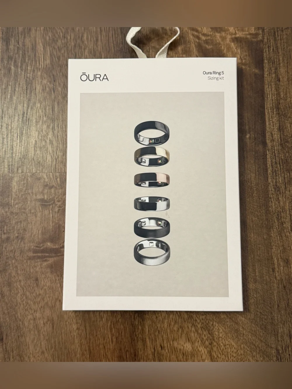 Oura Ring 5 Sizing Kit